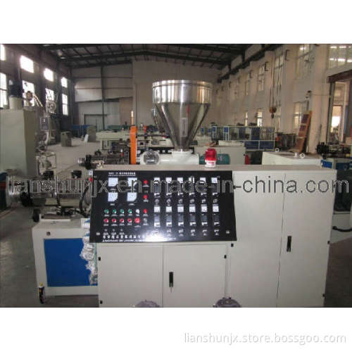 CE/SGS/ISO9001 SJSZ Conical Twin Screw Extruder (SJSZ65/132)